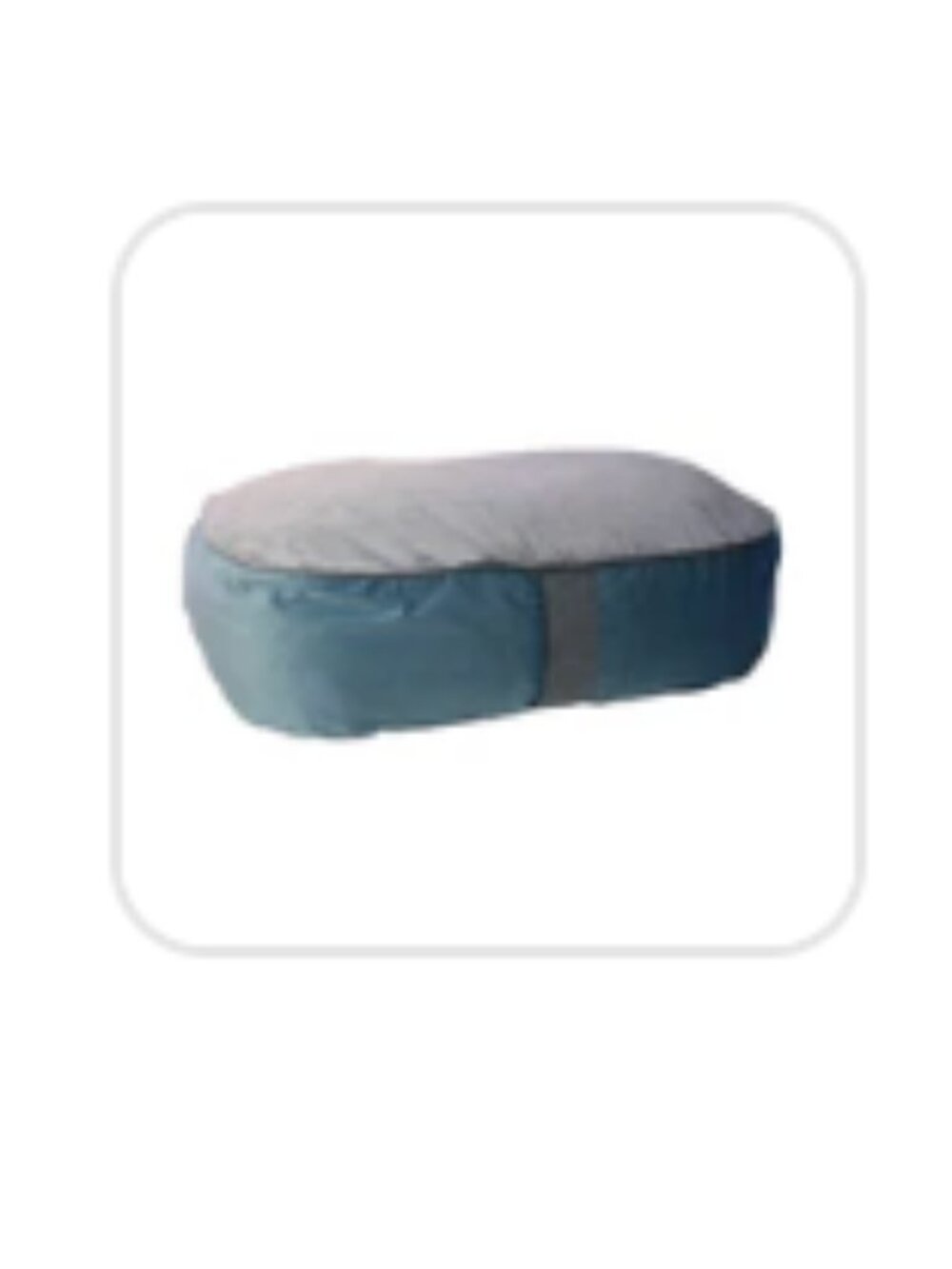 COZY ONE Plush Top Deep Comfort Oval Pet Bed Medium